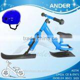 small kids funny ski scooter / ski bike with helmet