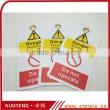 OEM Customized "DANGER, DO NOT OPERATE" Safety Lockout Tags thumbnail-5