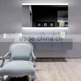IP44 Rated Luxury Bathroom Furniture Design Backlit Lighted Mirror thumbnail-1
