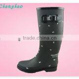 Women Black Dourable Rubber Boots