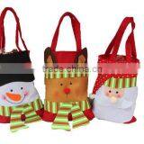 Xmas Festival Present Christmas Santa Claus Candy Gifts Bag Sack Stocking Filler thumbnail-3