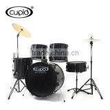 CUPID 5 Pcs PVC Black Jazz Drum Set thumbnail-1