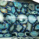 Backlit Stone Agate Slab , Semi Precious Gemstone Agate Slab thumbnail-1