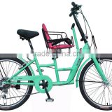 AiBIKE - Mom & Baby - 24 inch 7 speed - green - mom and baby bike