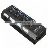 4 Ports USB 3.0 HUB / 4 Ports Hub Speed 5Gbps for PC Laptop / USB Hub On/off Switc thumbnail-6