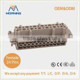 HE-024, A Whole Set Industrial Screw Terminal Copper Alloy Side Entry 24 Pins Construction Connectors thumbnail-3