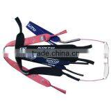 Neoprene sports bands for glasses