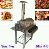 Charcoal Burner Barbecue BBQ Grill Pizza Oven thumbnail-1