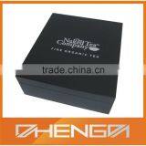 High Quality Black Matte Wooden Tea Box for Gift(ZDL-W317) thumbnail-1
