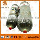 Carbon fiber cng cylinder/Air cylinder/breathing apparatus bottle Made in China with 3L/6.8L/9L for SCBA