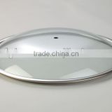 high dome tempered glass cover T type lid
