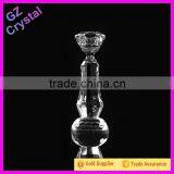 Elegant Wedding Centerpiece Candle Holder 3 Arms Crystal Candelabra thumbnail-6