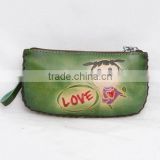 Handmade Large Leather Coin Purse