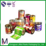 Plastic roll packaging film for food package