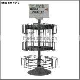 SSW-CM-121 Iron Wire Newspapers Magazine Brochure Leaflet Display Stand Wholesale thumbnail-6