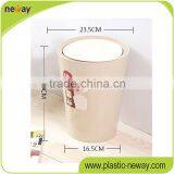 Best Selling Unique Eco-friendly 8L PP Fancy Desktop Stocked Elegant Trash Can thumbnail-2