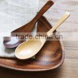 18cm Hot Sell Bamboo Wooden Spoon for Kids thumbnail-1