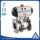 China Supplier DN25 Flange 304 Stainless Steel Ball Valve thumbnail-3