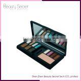 Hot!! Professional 12 Color Eyeshadow in Bronz Palette With Makeup Tool thumbnail-1