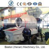 Electric and Diesel Type Concrete Pump With Drum,20m3 to 90m3 Concrete Mixer With Pump for Sale thumbnail-2