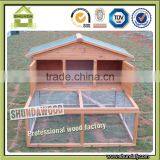 SDR006 Large Run Metal Tray Wooden Rabbit Hutch thumbnail-1
