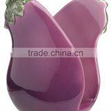 Personalized Handmade Color Glazed Decorative Eggplant Napkin Holder thumbnail-1