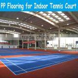 Tennis Court Plastic Modular Outdoor Flooring Tile thumbnail-1