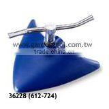 Rotary Brass 2-Arm Sprinkler With Triangle Metal Base / Taiwan thumbnail-1