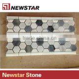 Newstar Cheap Wall Tiles For Bathroom Design Marble Mosaic For Sale thumbnail-5