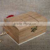 Small Handmade Business Card Wood Storage Box thumbnail-5