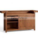 Home Kitchen Outdoor Storage Modern Wood Bar Counter Cabinet With Bar Stools thumbnail-5