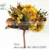 Artificail Yellow Long Stem Flowers Artificial Hydrangea Flower thumbnail-6