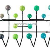 Metal Wire Wood Beads Style 4 Door Hooks thumbnail-2