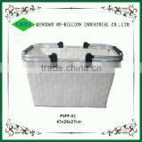 New Carry PP Plastic Weaving Shopping Basket thumbnail-3
