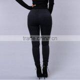 2017 New High Waist Street Distressing Denim Jeans Stretch Fit Brand Pants for Feminina thumbnail-2