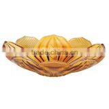 High Quality Profession and Luxury Friut /candy/ Ash Plate/ Newest Design Glass Centerpiece Crystal Fruit Plate/ Ashtray BHL-P16 thumbnail-1