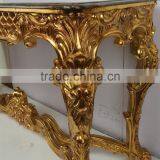 French Style Hallway Console Table With Mirror thumbnail-5