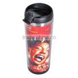 With Customized Removable Paper Double Wall Stainless Steel Tumbler thumbnail-2
