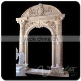 Home Decor Stone Carved Marble Sculpture Door thumbnail-6