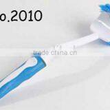2014 New Design Bowl Cleaning Brush Plastic With TPR Handle thumbnail-2
