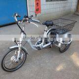 3 Wheel Electric Bicycle Adult Tricycle Electric Cargo Tricycle for Sale thumbnail-2