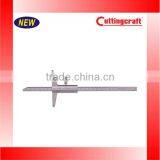 Long Range China Made Stainless Steel Depth Caliper With Precise Graduation for Measuring Depth thumbnail-2