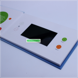 Hardcover Back Design 4.3 Inch Color Screen LCD Video Book, LCD Video Card, LCD Video Brochure thumbnail-2