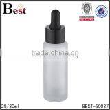 20ml 30ml Empty Perfume Glass Dropper Bottle White Essential Oil Cosmetic Glass Dropper Bottle White Wholesale Free Sample thumbnail-3