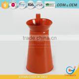 Homeware Galvanized Powder Coating Orange Water Metal Jugs With Handles Jug for Flower thumbnail-4