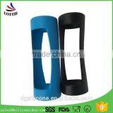 High Quality Glass Water Bottle With Silicone Sleeve Heat Resistant Anti-slip Silicone Sleeve for Glass Cup thumbnail-3