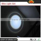 Bike Headlight LED Q5 150LM Super Bright Mini Flashlight Bailong 7 Mode Red Tail Lamp Bike Light Set thumbnail-5