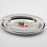 Oval Stainless Steel Plate & Dishes for Sale thumbnail-1
