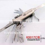 2014 New Electrophoresis Design Multi Function LED Pocket Knife K5017C-2 thumbnail-1
