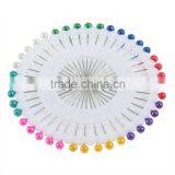 480pcs/Set Multi Colour Round-Head Fau Pearl Decorating Pin Dressmaking Sewing Pin Craft Tool thumbnail-2